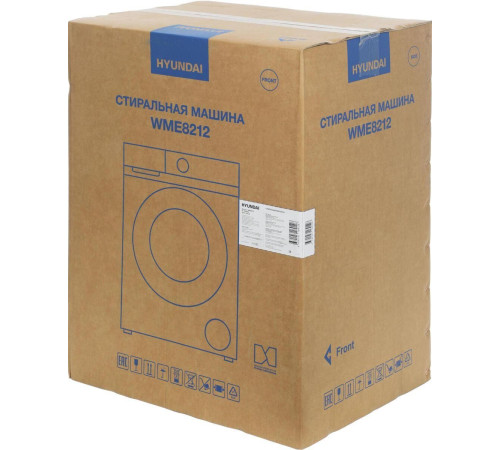 HYUNDAI WME8212 кл.:A фронт. макс.:8кг белый инвертер