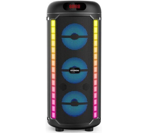 HYUNDAI H-MC1221 черный 15Вт FM USB BT SD/MMC