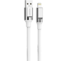 AKSBERRY (6900291900017) X159 Silicone USB-A Lightning, белый
