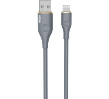 AKSBERRY (6900307860014) X162 Liquid silicone USB-A - Lightning, серый