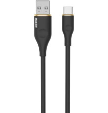 AKSBERRY (6900307830017) X162 Liquid silicone USB-A -Type-C, черный