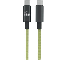 AKSBERRY (6900295610011) X163 Nylon silk Type-C - Type-C, салатовый