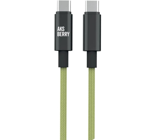 AKSBERRY (6900295610011) X163 Nylon silk Type-C - Type-C, салатовый