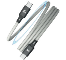 AKSBERRY (6900307920015) X164 Magnetic Type C - Type C, серый