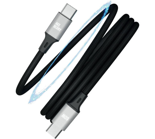AKSBERRY (6900307910016) X164 Magnetic Type C - Type C, черный