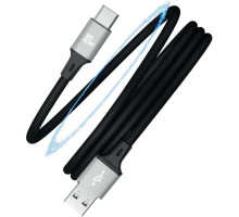 AKSBERRY (6900307890011) X164 Magnetic USB-A - Type C, черный