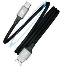 AKSBERRY (6900307890011) X164 Magnetic USB-A - Type C, черный