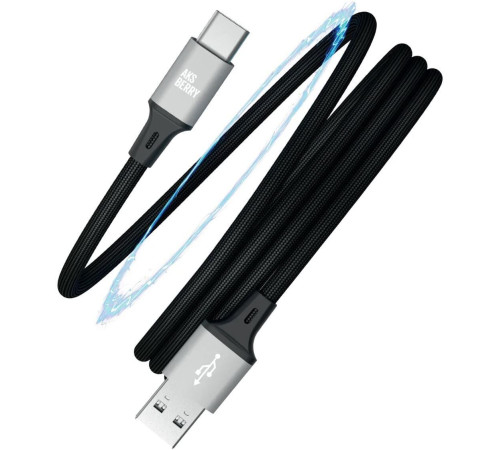 AKSBERRY (6900307890011) X164 Magnetic USB-A - Type C, черный