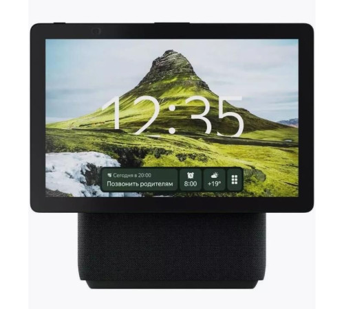 Умная колонка ЯНДЕКС YNDX-00055GRN Станция Дуо Макс с Zigbee, модель (зеленый)