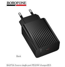 BOROFONE (6941991122699) BAS73A 1Type-C 3.0A PD20W Black