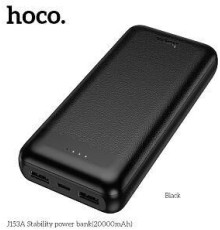 HOCO (6942007656085) J153A 20000mAh 2USB+1Type-C+1micro USB 2.0, черный
