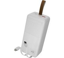 MORE CHOICE (4620202552846) PB59-40 40000mAh 1USB+1Type-C+1micro USB 3.0A 22.5W PD20WP, белый