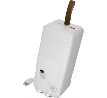 MORE CHOICE (4620202552860) PB59-50 50000mAh 1USB+1Type-C+1micro-USB 3.0A 22.5W+PD20W+QC3.0 , белый