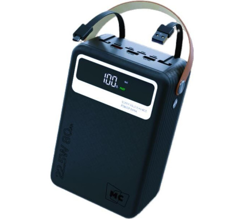 MORE CHOICE (4620202552921) PB69-80 80000mAh 3USB+2Type-C+1USB-IP+1micro-USB 3.0A , черный