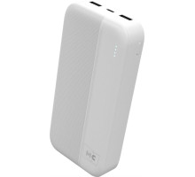 MORE CHOICE (4620202552938) PB25-20 20000mAh 2USB+Type-C+1micro USB 2.0A, белый