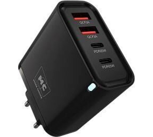 MORE CHOICE (4620202555649) NC95 2USB+2Type-C 3.0A PD 65W Black