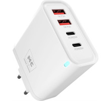 MORE CHOICE (4620202555656) NC95 2USB+2Type-C 3.0A PD 65W White