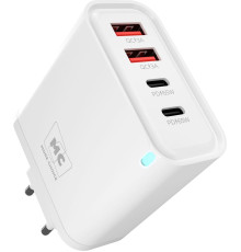 MORE CHOICE (4620202555656) NC95 2USB+2Type-C 3.0A PD 65W White