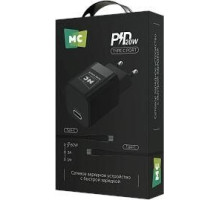 MORE CHOICE (4620202555847) NC86a 1Type-C 3.0A PD 20W для Type-C Type-C Black