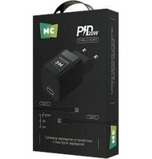 MORE CHOICE (4620202555847) NC86a 1Type-C 3.0A PD 20W для Type-C Type-C Black