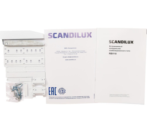 Встраиваемый холодильник SCANDILUX RBI118
