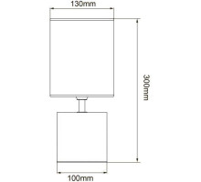 UNIEL (UL-00012422) UML-B306 E14 GOLD/BLACK
