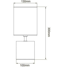 UNIEL (UL-00012422) UML-B306 E14 GOLD/BLACK