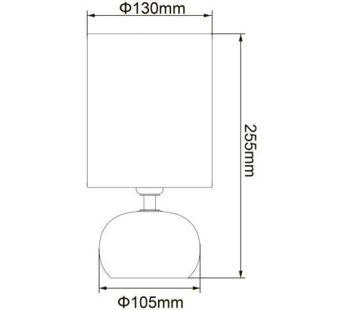 светильник UNIEL UML-B307 E14 GOLD/COPPER