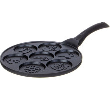 AGNESS 932-025 ЗИМНЯЯ ЗАБАВА для оладий с а/приг.покрытием 26.5см