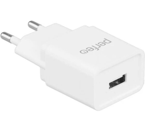 PERFEO (I4662) 2 порта TYPE-C, GaN, 40W, белый