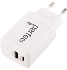 PERFEO (I4663) 2 порта USB-A+TYPE-C, GaN, 45W, белый