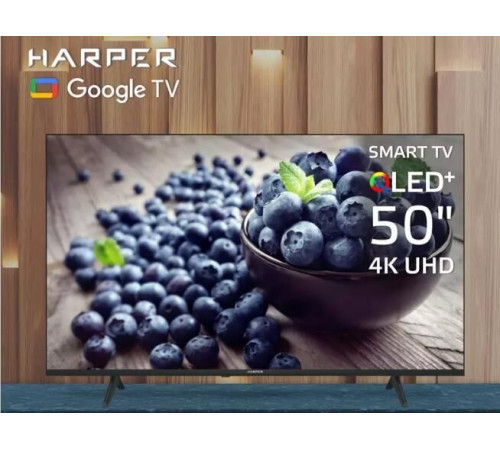 HARPER 50Q770TS UHD SMART TV Google Безрамочный