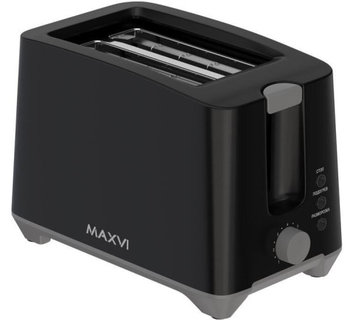 Тостер MAXVI KT725P black