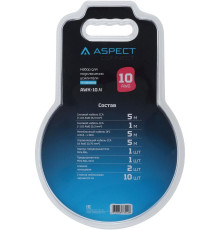 ASPECT AWK-10.4 для 4-кан. усилителя, омедненный алюминий (ССА), 10AWG, 4RCA-4RCA