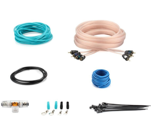 ASPECT AWK-10.4 для 4-кан. усилителя, омедненный алюминий (ССА), 10AWG, 4RCA-4RCA