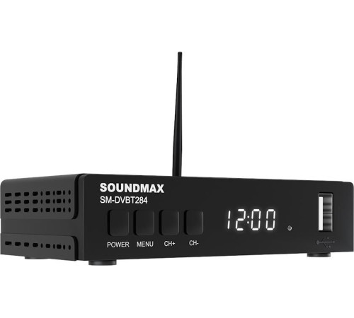 SOUNDMAX SM-DVBT284(черный)