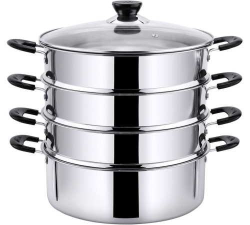 POMIDORO POMI D'ORO P630102 Vapore Мантоварка-пароварка, 26см