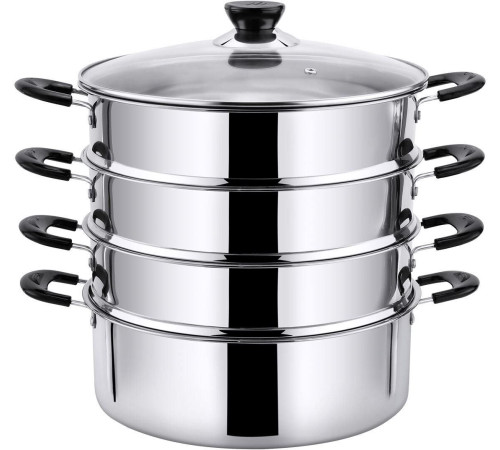 POMIDORO POMI D'ORO P630102 Vapore Мантоварка-пароварка, 26см