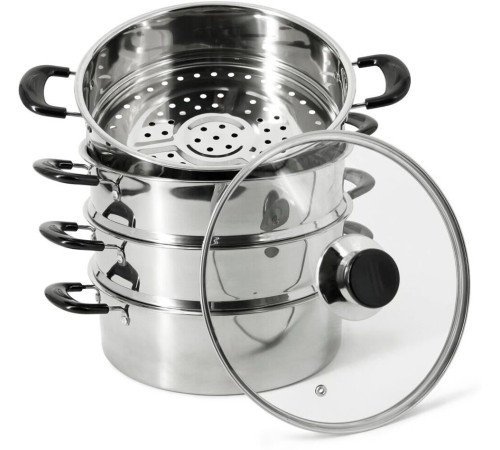 POMIDORO POMI D'ORO P630102 Vapore Мантоварка-пароварка, 26см