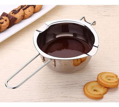 MALLONY Ковш для шоколада, Сioccolata, объём: 400 мл, из нержавеющей стали (108147)