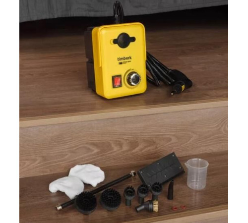 TIMBERK T-STCF71 2000 Вт, 15 сек нагрев, 1.6 Л, до 30 мин, 5 Бар (желтый)