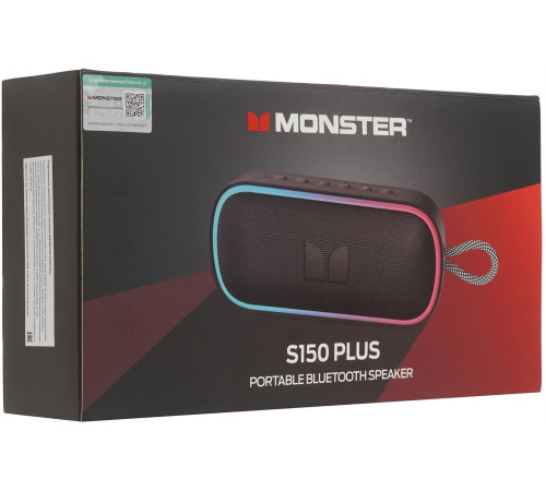 MONSTER S150 Plus (MS62115) чёрная