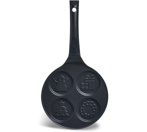 AGNESS 932-033 ЗИМНЯЯ ЗАБАВА для оладий с а/приг.покрытием 21,5см