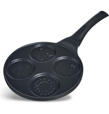 AGNESS 932-033 ЗИМНЯЯ ЗАБАВА для оладий с а/приг.покрытием 21,5см