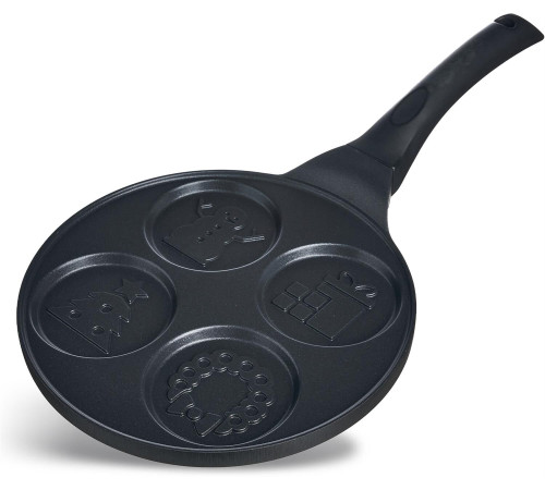 AGNESS 932-033 ЗИМНЯЯ ЗАБАВА для оладий с а/приг.покрытием 21,5см