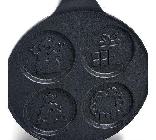 AGNESS 932-033 ЗИМНЯЯ ЗАБАВА для оладий с а/приг.покрытием 21,5см