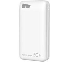 MORE CHOICE (4627151193649) PB52-30 White - 30000mAh 2USB