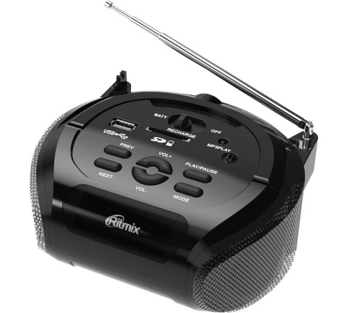 RITMIX RBB-100BT black-silver