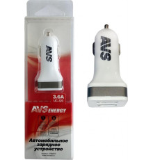AVS UC-323 USB 2 порта (3,6А)