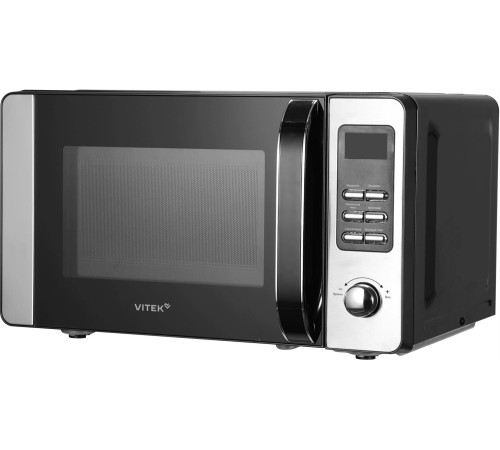 VITEK VT-MW0520 20л. 700Вт черный/серебристый